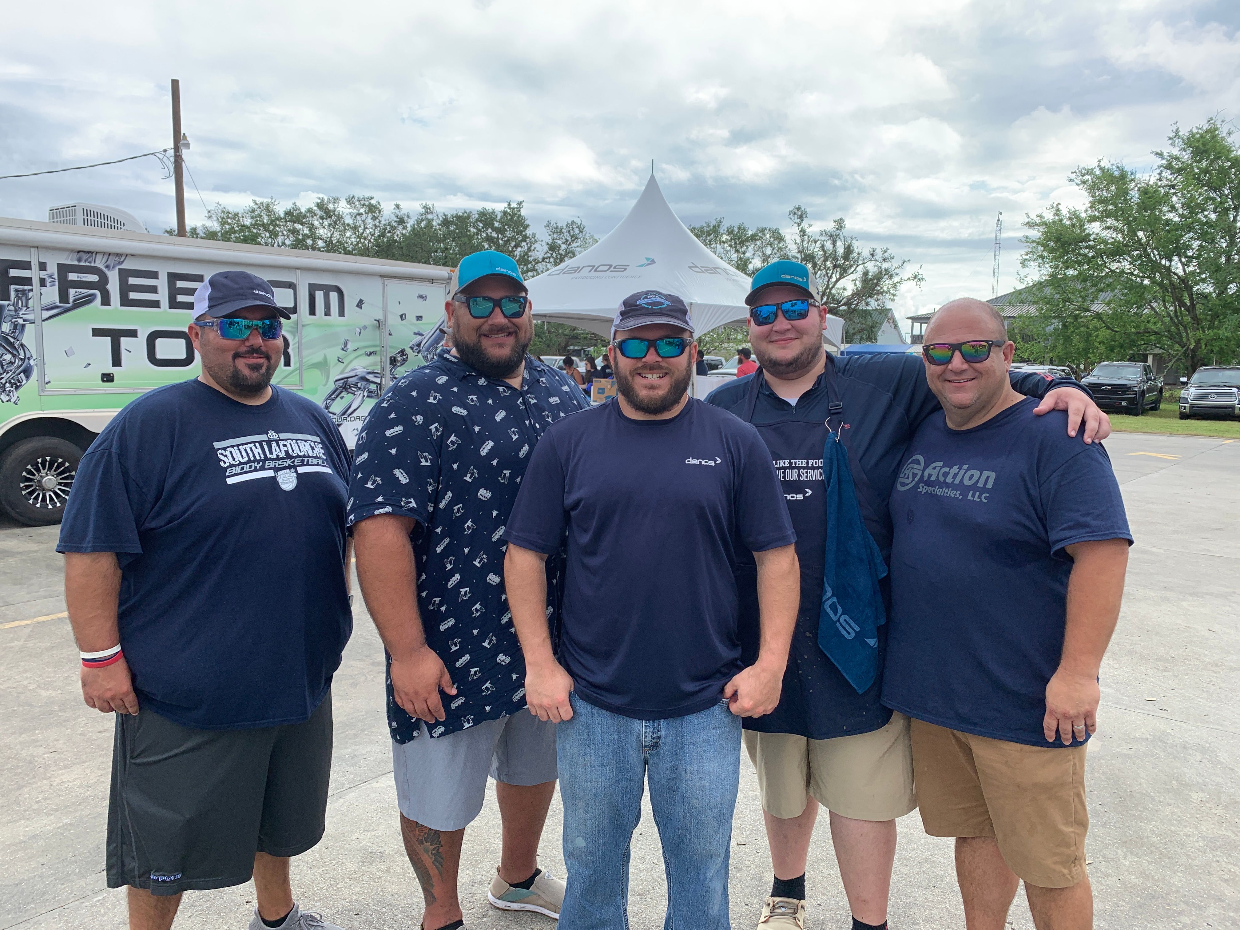 Danos Feeds Neighbors in Golden Meadow